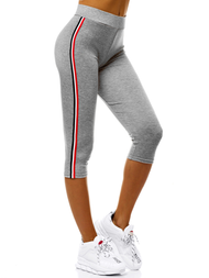 Ženske kratke pajkice sive OZONEE JS/1037/B3