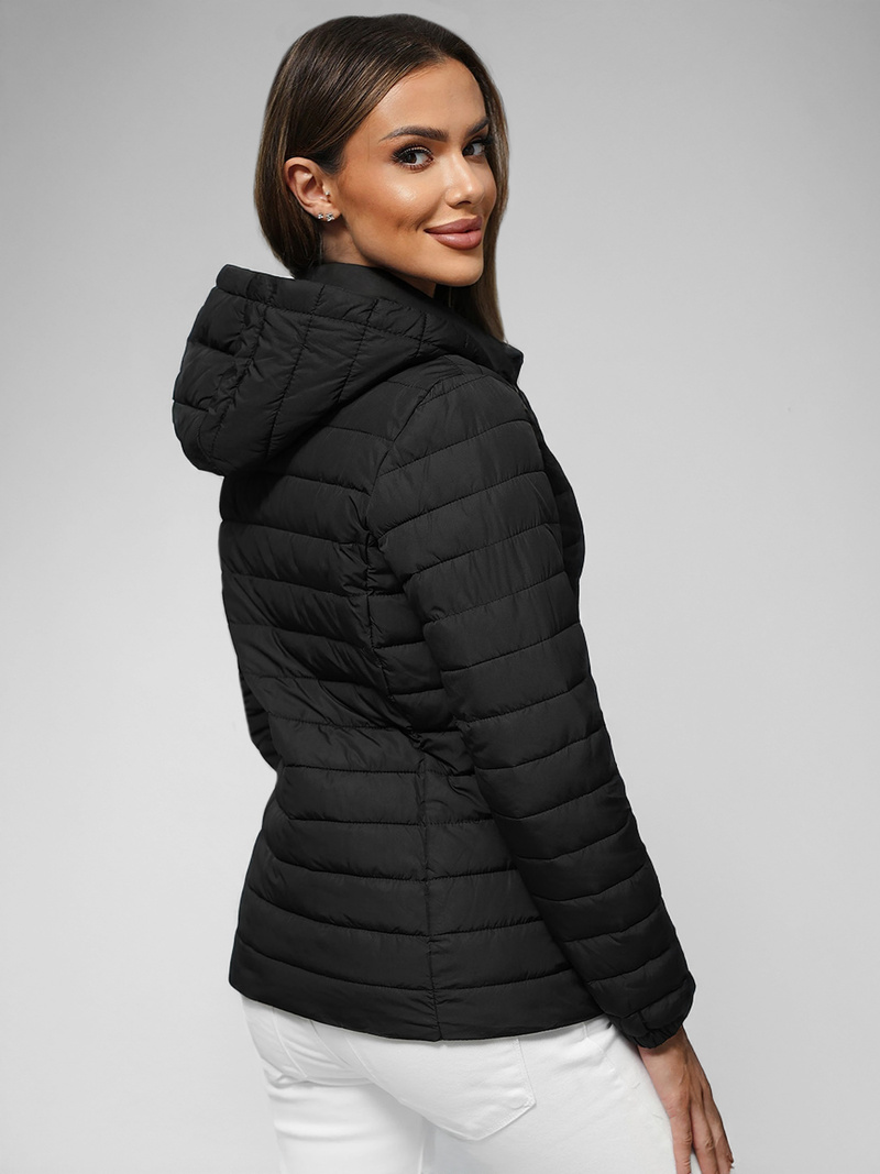 Ženska jakna črna OZONEE JS/16M9103/392