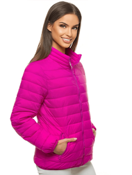 Ženska prehodna jakna fuksije OZONEE JS/M23037/14