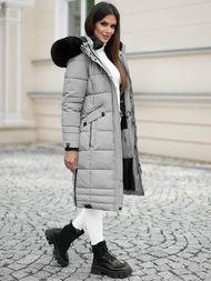 Ženska jakna siva OZONEE O/W377Z