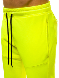 Moške športne hlače rumene-neon OZONEE G/11129