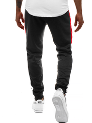Moške športne hlače črne OZONEE JS/JZ11027Z