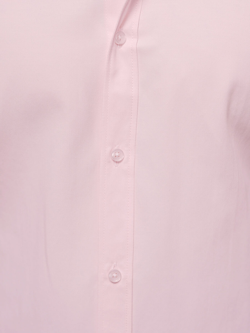 Elegantna moška srajca svetlo roza OZONEE O/V23