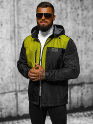 Moška jakna črna OZONEE JS/22M311/392