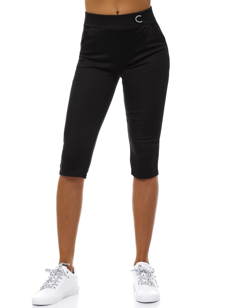 Ženske kratke pajkice črne OZONEE JS/1027/B1