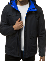 Moška prehodna jakna mornarsko modra OZONEE MG/2510