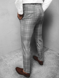 Moške hlače chino sive OZONEE DJ/5541