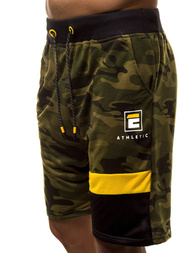 Moške kratke hlače zelene OZONEE JS/KK300160