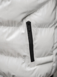 Moška zimska jakna bela OZONEE O/M798