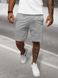 Moške športne kratke hlače sive OZONEE JS/8K100/2Z