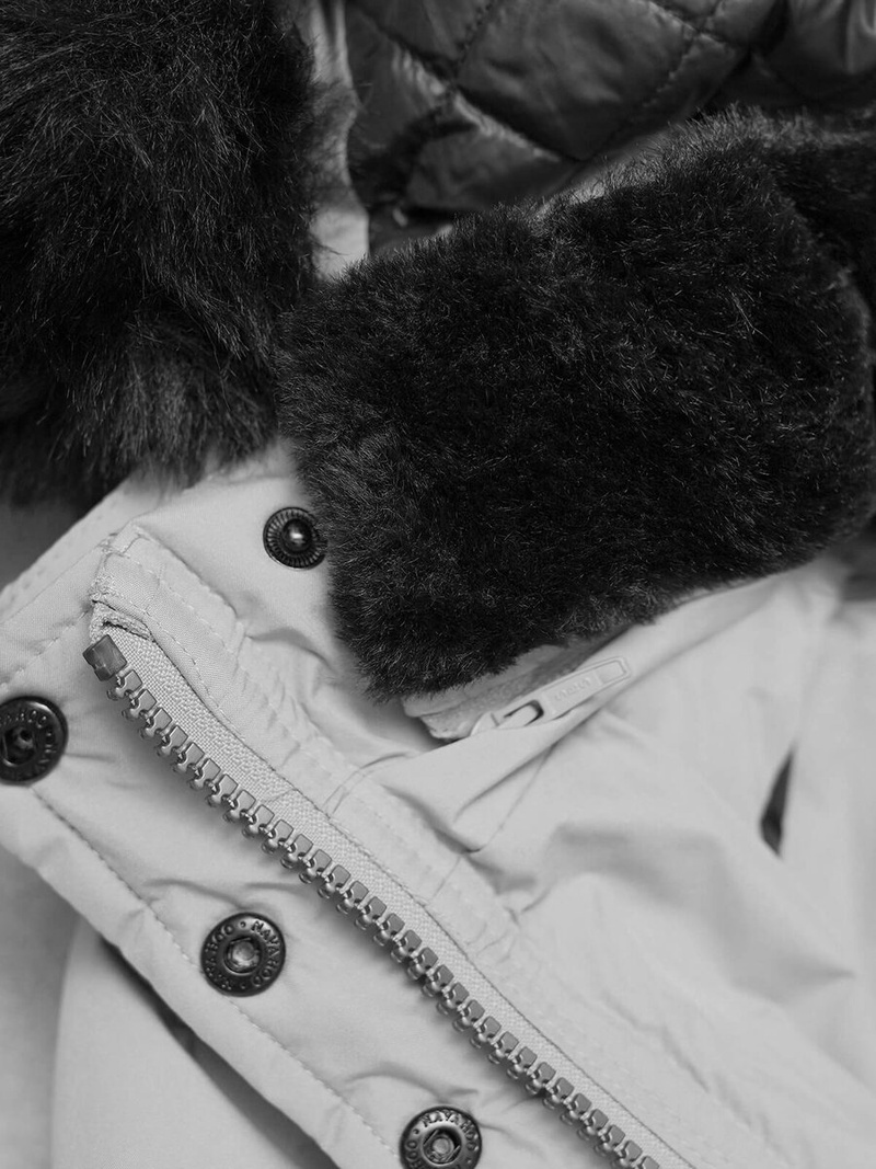 Ženska jakna siva OZONEE O/W377Z