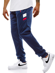 Moške športne hlače mornarsko modre OZONEE JS/JZ11025