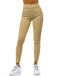 Ženske pajkice bež OZONEE JS/1040/A8