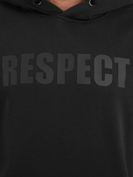 Moška jopa s kapuco črna OZONEE JS/8B1968/3