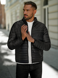 Moška jakna črna OZONEE JS/16M9328/392B