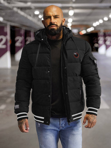 Moška jakna črna OZONEE JS/57M7501/392