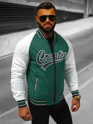 Moška prehodna jakna zelena OZONEE JS/84M3011/238