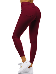 Ženske pajkice bordo OZONEE JS/1040/A6