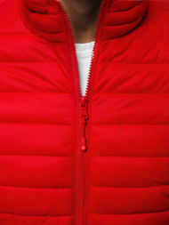 Moška prehodna jakna rdeča OZONEE JS/LY33