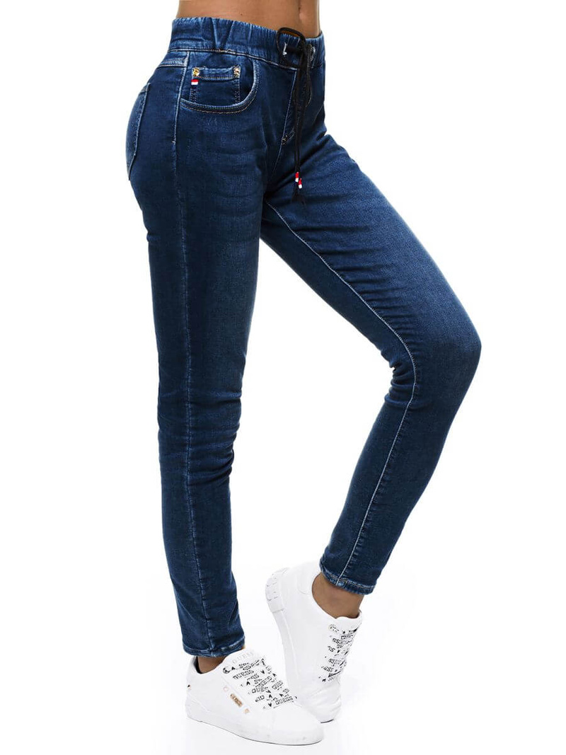 Ženske kavbojke modre OZONEE O/WL1859