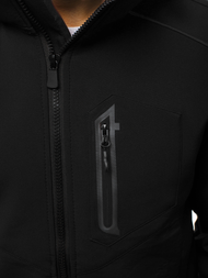 Moška softshell jakna črna OZONEE GE/12259
