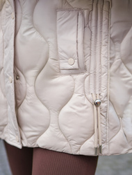 Ženska jakna ecru OZONEE JS/5M3226/62B